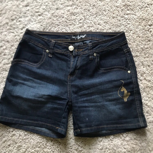 Baby Phat Jean Shorts - Picture 1 of 3